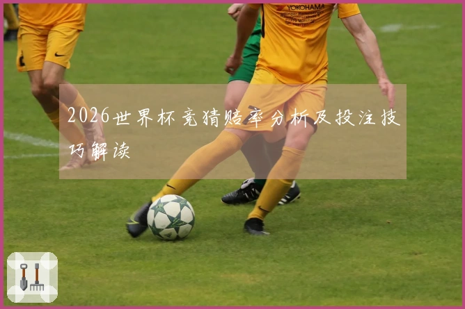 2026世界杯竞猜赔率分析及投注技巧解读